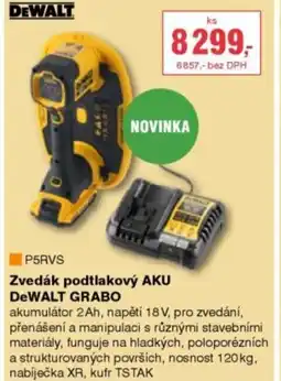 DEK Zvedák podtlakový AKU DEWALT GRABO nabídka