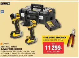 DEK Sada AKU nářadí DEWALT DCK2050H2T nabídka