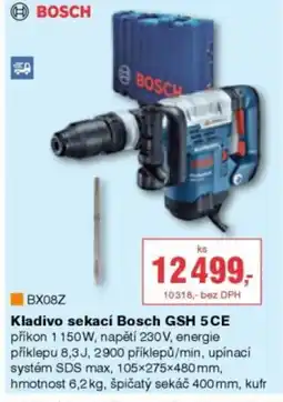 DEK Kladivo sekací Bosch GSH 5CE nabídka