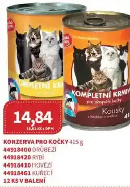 Kubík potraviny Konzerva pro kočky nabídka