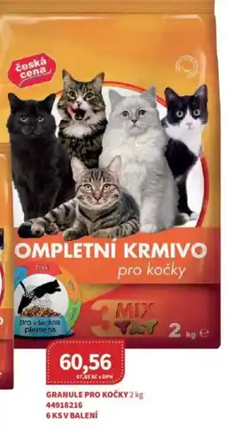 Kubík potraviny Granule pro kočky nabídka
