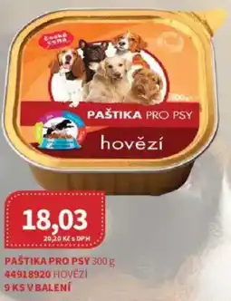 Kubík potraviny Paštika pro psy nabídka