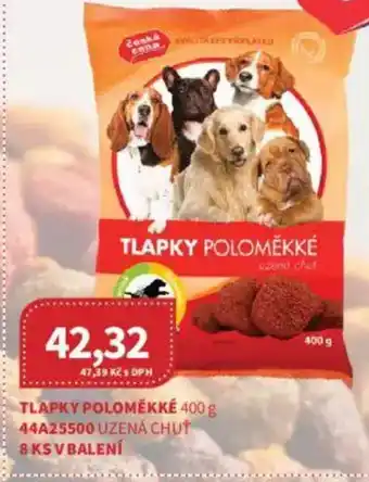 Kubík potraviny Tlapky poloměkké nabídka
