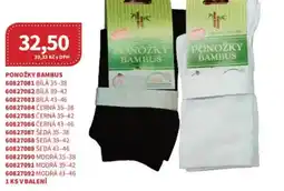 Kubík potraviny Ponožky bambus nabídka