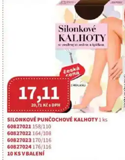 Kubík potraviny Silonkové puncochove kalhoty nabídka