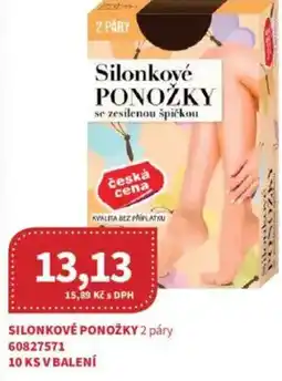 Kubík potraviny Silonkové ponožky nabídka
