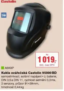 DEK Kukla svářečská Castolin 95000 BD nabídka
