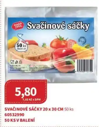 Kubík potraviny Svačinové sáčky nabídka