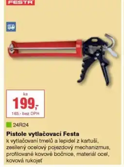 DEK Pistole vytlačovací Festa nabídka