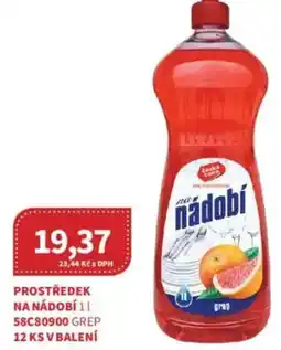 Kubík potraviny Prostředek na nádobí nabídka