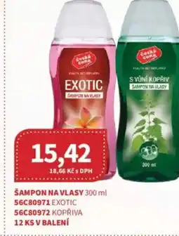 Kubík potraviny Šampon na vlasy nabídka