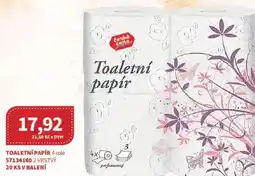 Kubík potraviny Toaletní papír nabídka