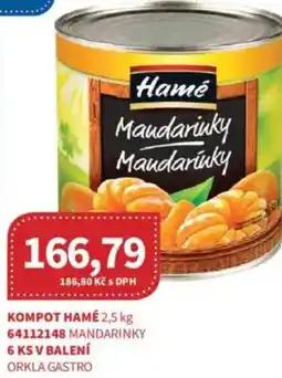 Kubík potraviny Kompot hamé nabídka