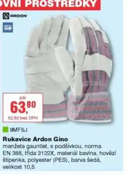 DEK Rukavice Ardon Gino nabídka