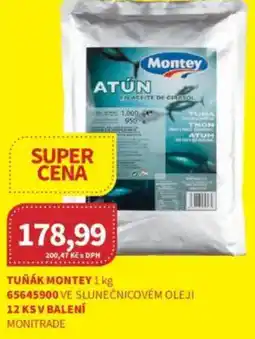 Kubík potraviny Tuňák montey nabídka