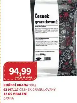 Kubík potraviny Koření drana nabídka