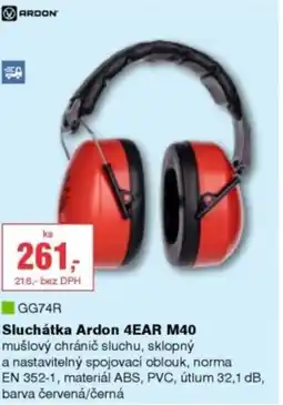 DEK Sluchátka Ardon 4EAR M40 nabídka