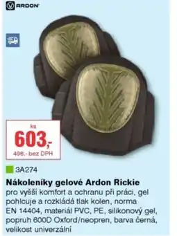 DEK Nákoleníky gelové Ardon Rickie nabídka