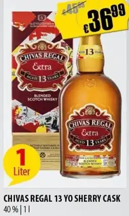 FreeOneShop Chivas regal 13 yo sherry cask 40% nabídka