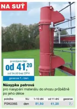 DEK Násypka patrová nabídka