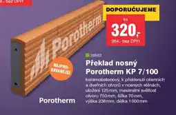 DEK Překlad nosný Porotherm KP 7/100 nabídka