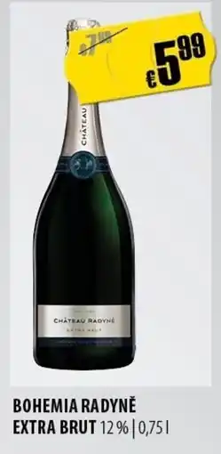 FreeOneShop Bohemia radyně extra brut 12% nabídka