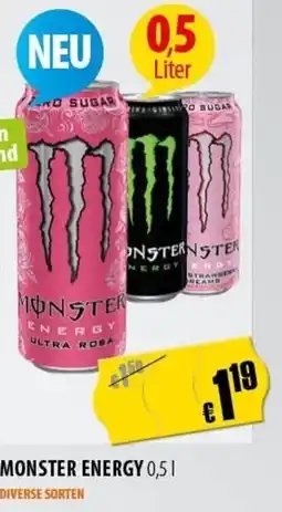 FreeOneShop Monster energy nabídka