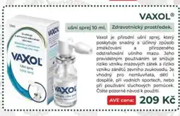 Lékárna AVE VAXOL® ušní sprej nabídka