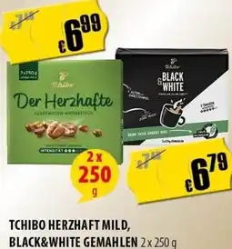 FreeOneShop Tchibo herzhaft mild, black&white gemahlen nabídka