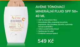 Alphega Lékárna Avène Tónovací minerální fluid SPF50+ nabídka