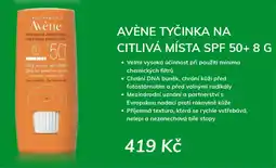 Alphega Lékárna Avène tyčinka na citlivá místa SPF50+ nabídka