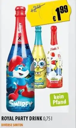 FreeOneShop Royal party drink nabídka