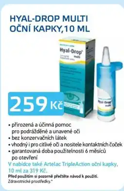 Lékárna AGEL Hyal-drop multi oční kapky nabídka