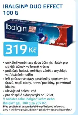 Lékárna AGEL Ibalgin Duo effect nabídka