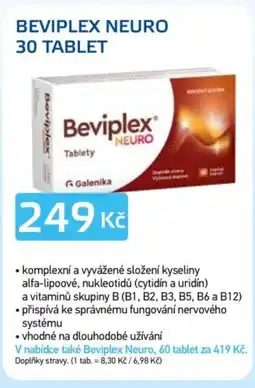 Lékárna AGEL Beviplex Neuro nabídka