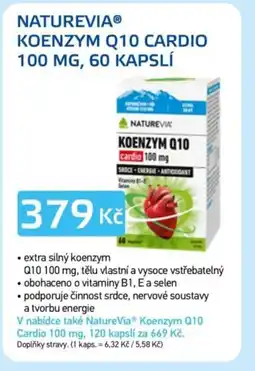 Lékárna AGEL Naturevia® Koenzym Q10 cardio nabídka