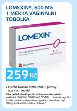 Lékárna AGEL Lomexin® nabídka