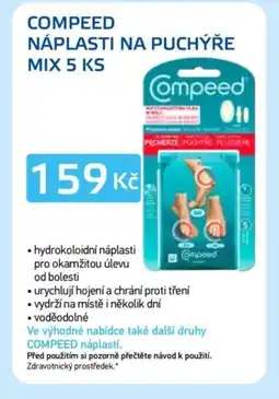 Lékárna AGEL Compeed náplasti na puchýře mix nabídka