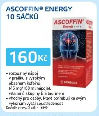 Lékárna AGEL ASCOFFIN energy nabídka