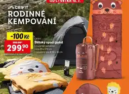 Lidl CRIVIT DĚTSKÝ SPACÍ PYTEL nabídka