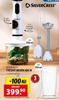 Lidl SILVERCREST TYČOVÝ MIXÉR 600 W nabídka