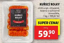 Lidl KUŘECÍ ROLKY nabídka