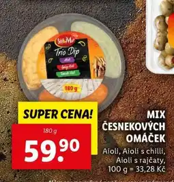 Lidl Mix česnekových omáček nabídka
