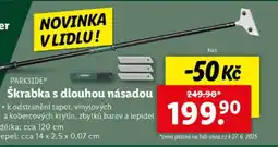 Lidl PARKSIDE Škrabka s dlouhou násadou nabídka