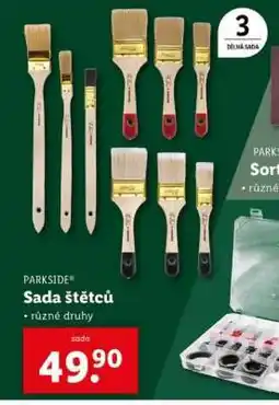 Lidl PARKSIDE SADA ŠTĚTCŮ nabídka