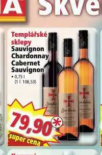 Norma Templářské sklepy cabernet sauvignon nabídka
