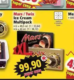 Norma Twix zmrzlina nabídka