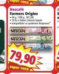 Norma Nescafé kapsle kávové nabídka