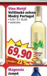Norma Víno motýl modrý portugal nabídka