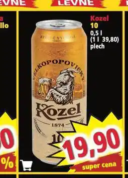 Norma Pivo velkopopovický kozel nabídka